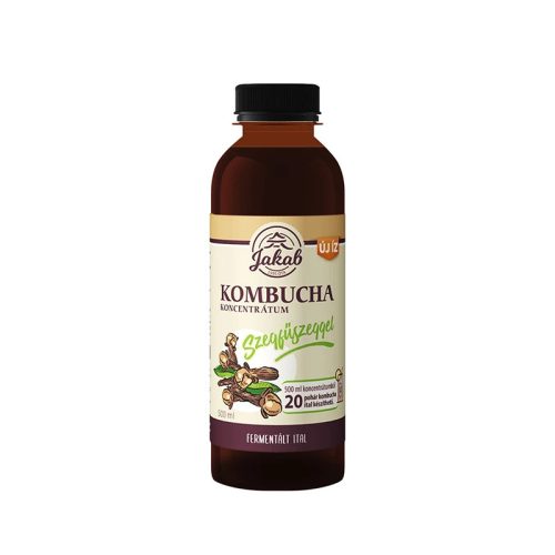 Jakab KOMBUCHA Koncentrátum szegfűszeggel, 500 ml