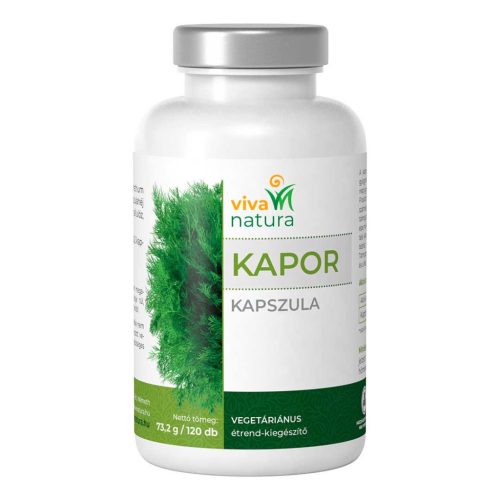 Capsule de mărar - 120 buc, Viva Natura 