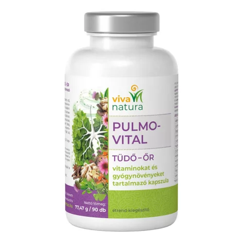Pulmo-vital, supliment alimentar pentru plămâni, Viva Natura, 90 capsule