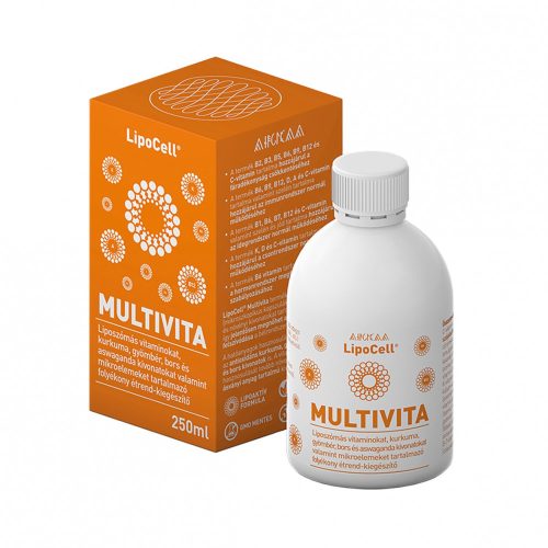 LIPOCELL MULTIVITA liposzómás multivitamin, Hymato, 250 ml