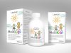 LipoCell MultiKids supliment alimentar lichid cu aromă de piersici, Multivitamine pentru copii. Hymato - (250 ml)