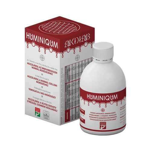 Huminiqum huminsav alapú szirup, 250ml, Hymato