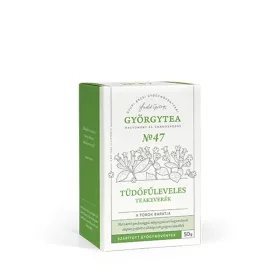   Prietenul gatului, amestec de ceai cu frunze de plamanarica, Gyorgytea No.47, 50 g