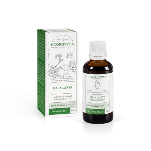 GYORGYTEA Extract alcoolic de păducel, 50 ml
