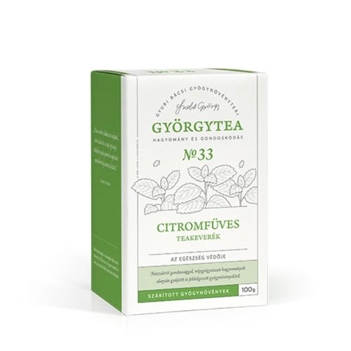 GYORGYTEA No.33 Citromfüves teakeverék (Az egészség védője), 100 g