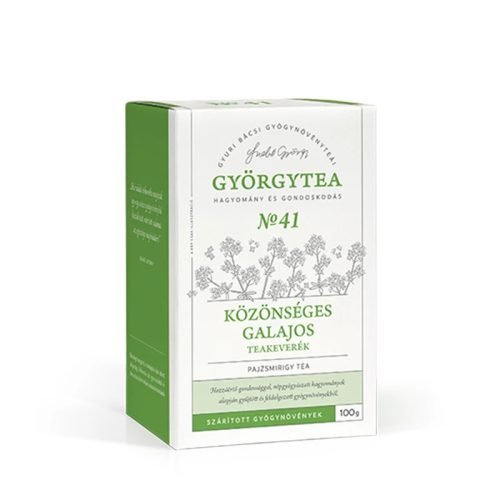 GYORGYTEA No.41 Amestec de ceai cu sânziană albă (Ceai pentru glanda tiroidă), 100 g