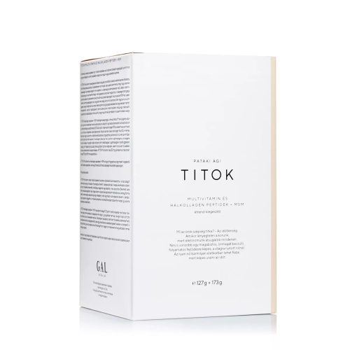 TITOK Multivitamine si Peptide colagen de peste + MSM, GAL, 300 g