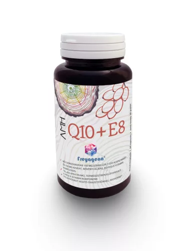 AMH Q10+E8, étrend-kiegészítő a női egészség támogatására, Freyagena, 60 kapszula