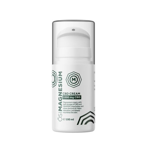 Crema CBD cu magneziu stravechi, Osi Magnesium, 1000 mg CBD, 100 ml