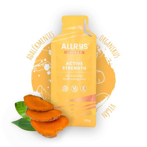 ACTIVE STRENGTH - cu sare si turmeric, 50g, Allrys