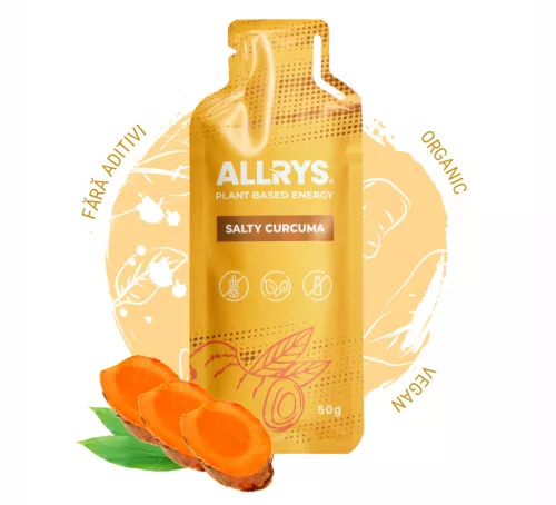 Sós és kurkumás funkcionális étrend-kiegészítő, 100% természetes, Allrys, 50 g
