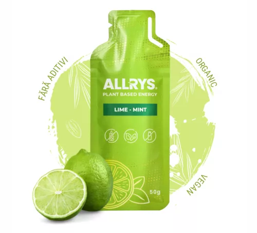 Lime és mentás funkcionális étrend-kiegészítő, 100% természetes, Allrys, 50 g