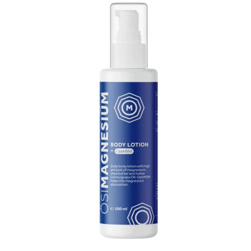 Loțiunea de corp cu magneziu străvechi + optiMSM, Osi Magnesium, 200 ml