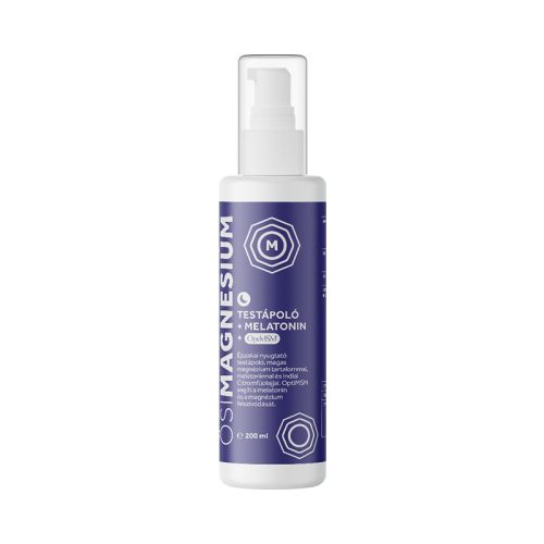 Jó Éjt Melatoninos Testápoló + OtiMSM, Osi Magnesium, 200 ml